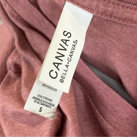 Bella Canvas Bride Tribe Short Sleeve Tee Shirt Mauve Sz Small - Picture 7 of 8